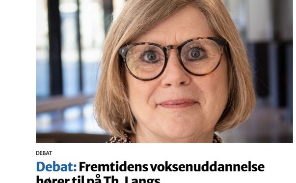THL Debat Femtidens Voksenudannelse Nanna